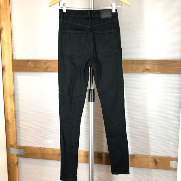 DENIM‎ FORUM The Lola High Rise Black Skinny Jean Size Sz 25 - Picture 3 of 8
